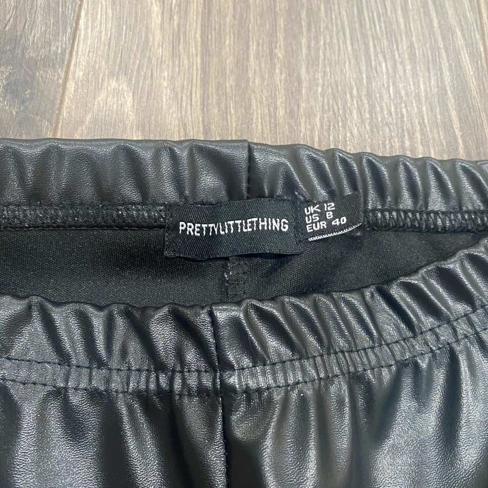 Black split hem pants - Picture 2 of 2